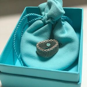 Tiffany & Co. Mesh Ring 925